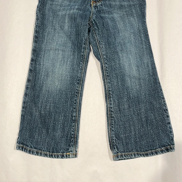 BABY GAP Toddler 2T Straight Jeans Dark Wash Denim Adjustable Waist - Picture 3 of 8